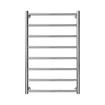 Badkamer handdoekradiator INOX FLAT 163W/230V 77x53 cm RVS/glanzend chroom