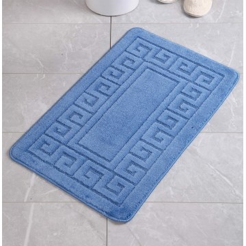 Badkamer mat ETHNIC 50x70 cm blauw