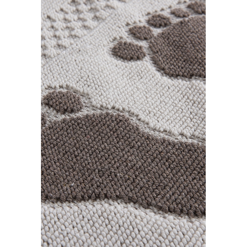 Badkamer mat FOET 50x70 cm wit