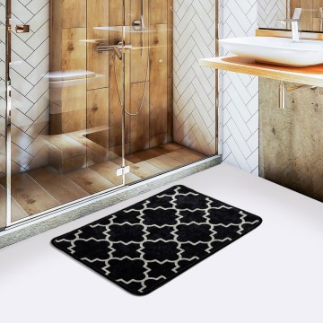 Badkamer mat KUPA 40x60 cm zwart