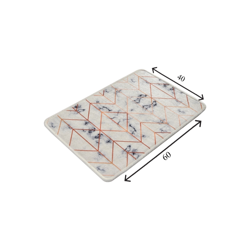 Badkamer mat MOREA 40x60 cm beige