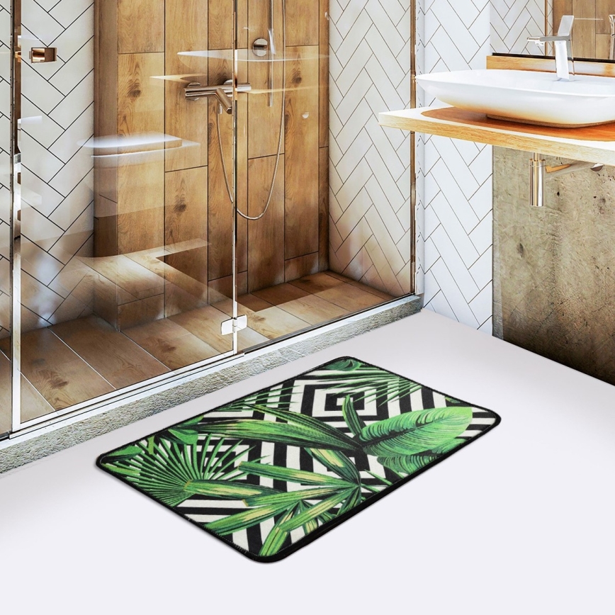 Badkamer mat TROPIC 40x60 cm groen