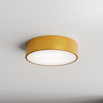 Badkamer Plafond Lamp CLEO 2xE27/24W/230V d. 30 cm goud IP54