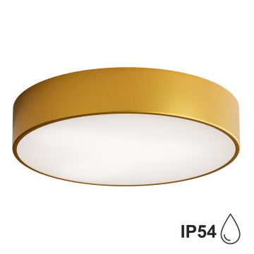 Badkamer Plafond Lamp CLEO 3xE27/24W/230V d. 40 cm goud IP54