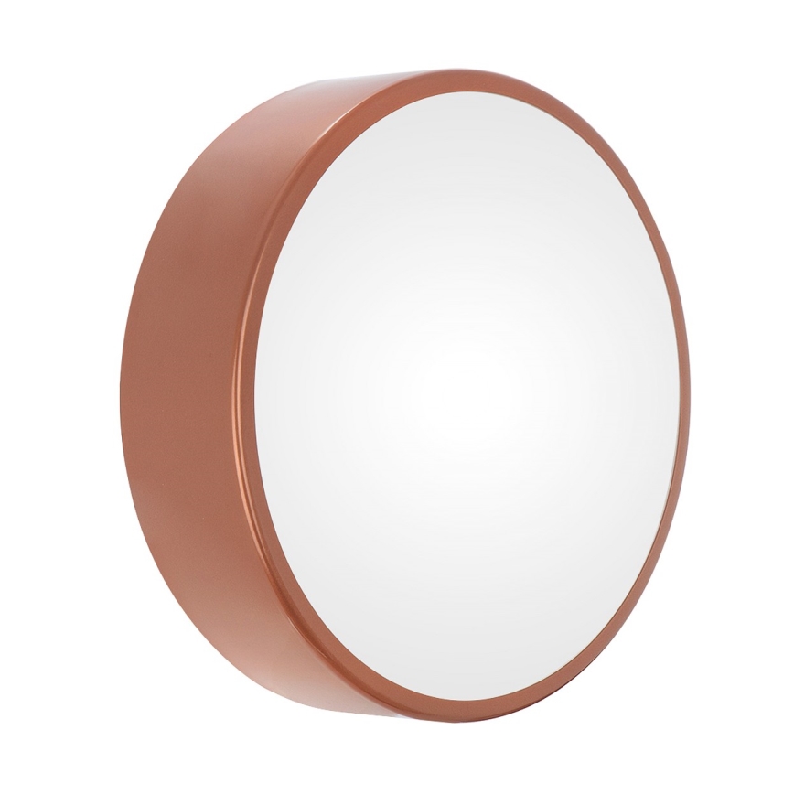 Badkamer plafondlamp CLEO 2xE27/24W/230V d. 30 cm koper IP54