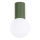 Badkamer plafondlamp HALO 1xG9/8W/230V diameter 12 cm IP44 groen