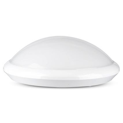 Badkamer plafondlamp met sensor 1xE27/60W/230V IP44 ø 29,6 cm