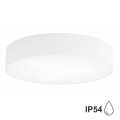 Badkamer Plafondlamp met Sensor CLEO 3xE27/24W/230V d. 40 cm wit IP54