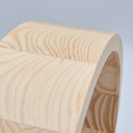 Badkamer plafondlamp NATURAL 2xE27/15W/230V IP54 grenen ø 27 cm