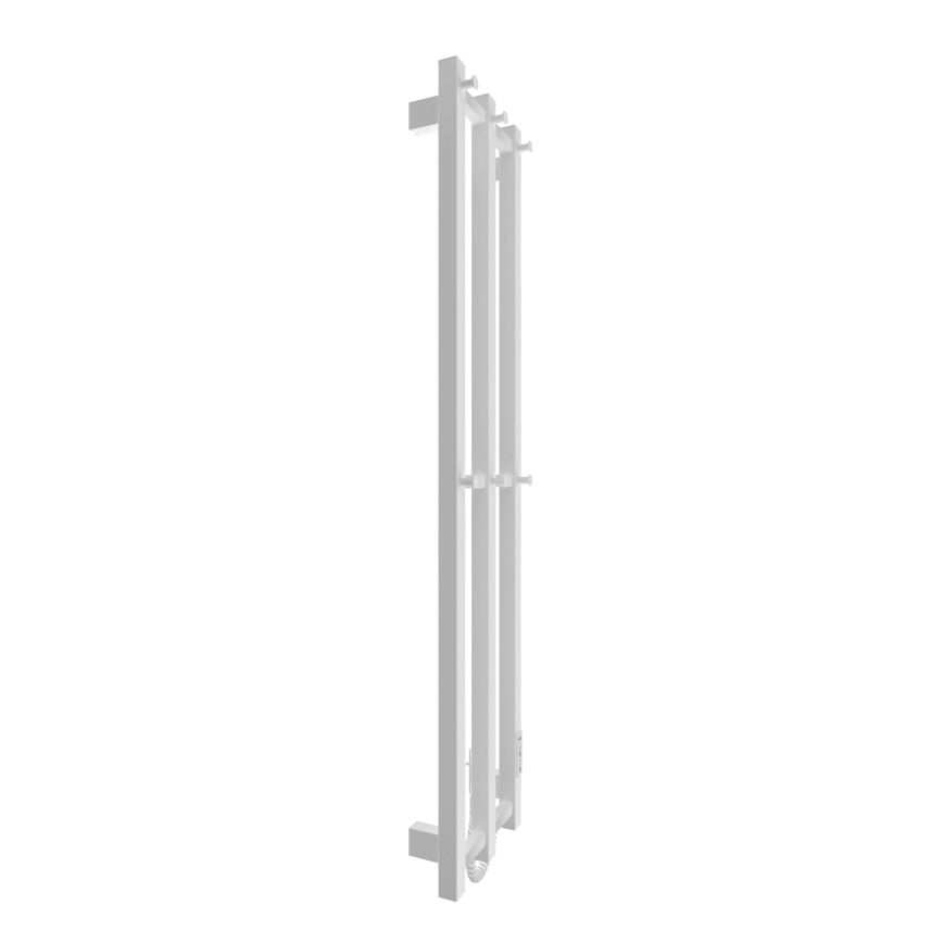 Badkamer radiator HF SLIM 110W/230V 117x25 cm wit hoekig