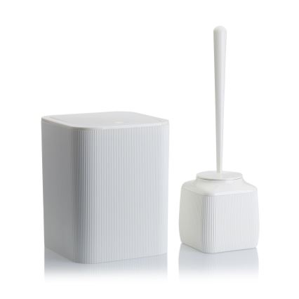 Badkamer set CRYSTAL 5 st. wit