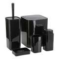 Badkamer set SIERRA 5 st. zwart