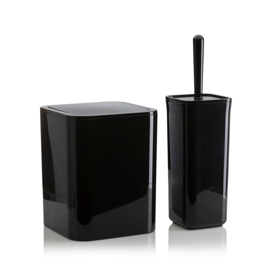 Badkamer set SIERRA 5 st. zwart