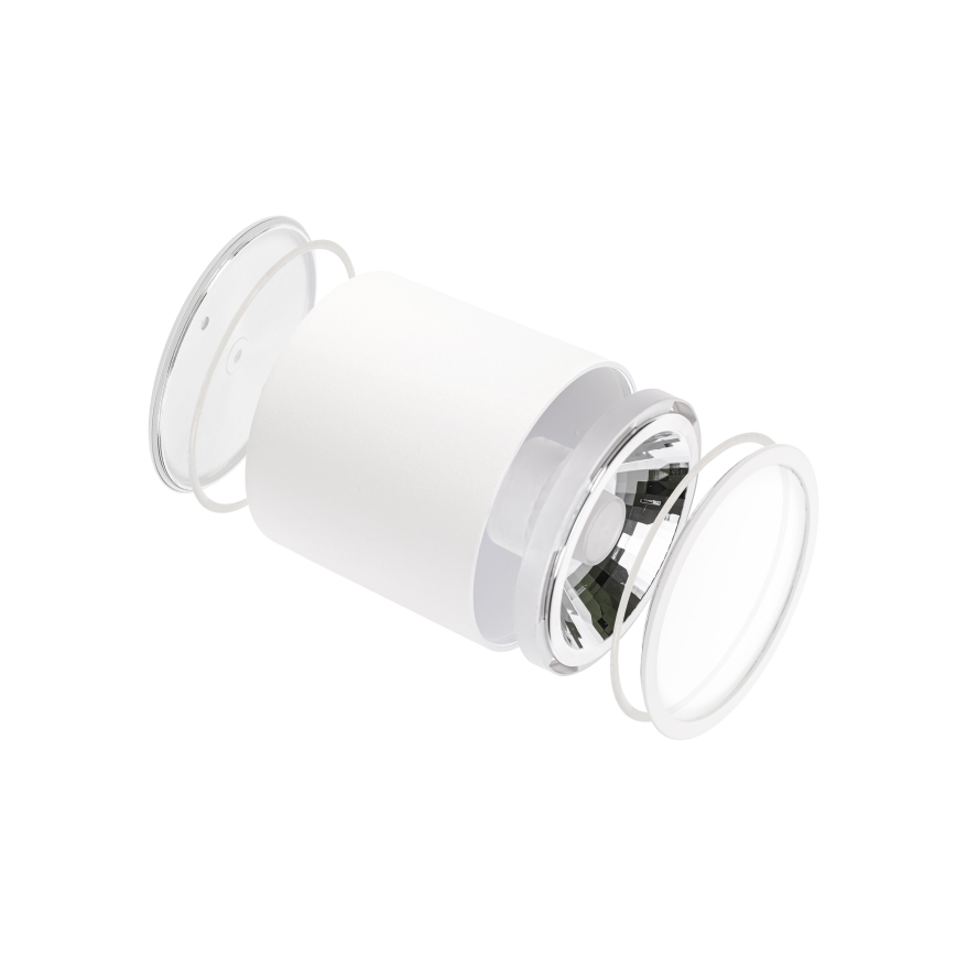 Badkamer spot CHLOE AR111 1xGU10/12W/230V IP65 rond wit