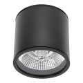 Badkamer spot CHLOE AR111 1xGU10/12W/230V IP65 rond zwart
