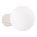 Badkamer wandlamp HALO 1xG9/8W/230V diameter 12 cm IP44 crème