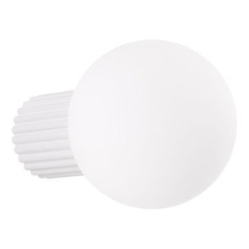 Badkamer wandlamp HALO 1xG9/8W/230V diameter 12 cm IP44 wit