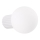 Badkamer wandlamp HALO 1xG9/8W/230V diameter 12 cm IP44 wit