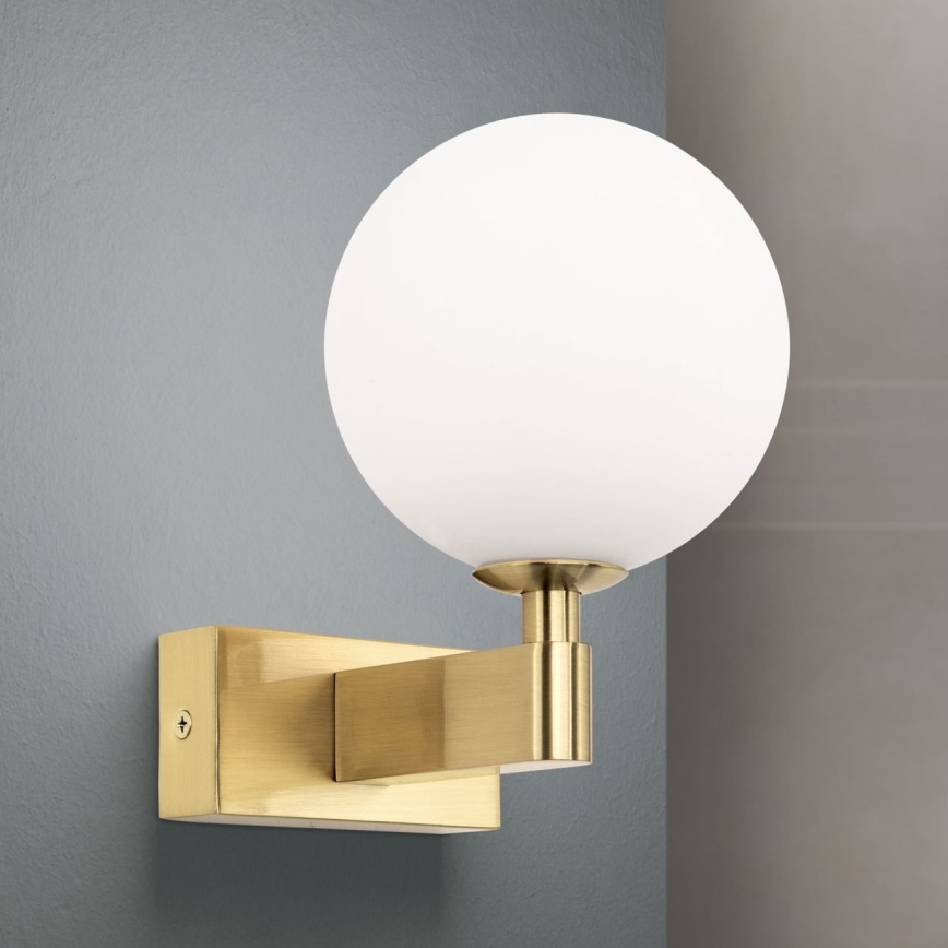 Badkamer wandlamp MARA 1xG9/20W/230V IP44 goud
