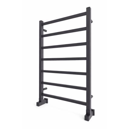 Badkamerhanddoekradiator INOX TOKIO 161W/230V 77x53 cm RVS/antraciet