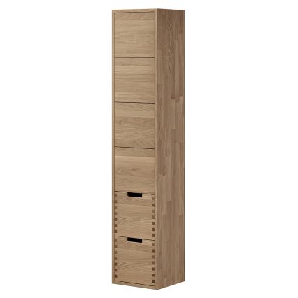 Badkamerkast GRIBSKOV 175 cm beige/eiken