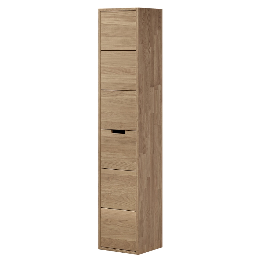 Badkamerkast GRIBSKOV 175 cm beige/eiken