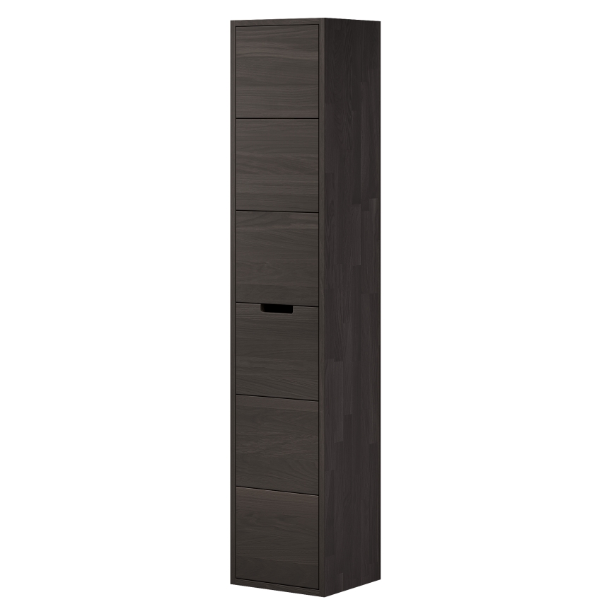 Badkamerkast GRIBSKOV 175 cm bruin/eiken