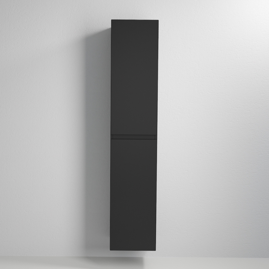 Badkamerkast HELSINKI 35x174x32 cm zwart