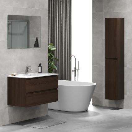 Badkamerkast KENWOOD 186 cm, walnoot