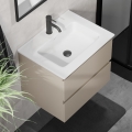 Badkamerkast met wastafel KENWOOD 61x52x47 cm Marakesh/wit