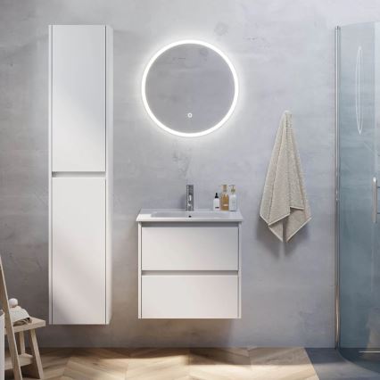 Badkamerkast MOLDE 35x174x32 cm wit