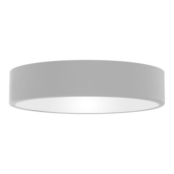 Badkamerplafondlamp CLEO met sensor, 3xE27/24W/230V, Ø 40 cm, grijs, IP54