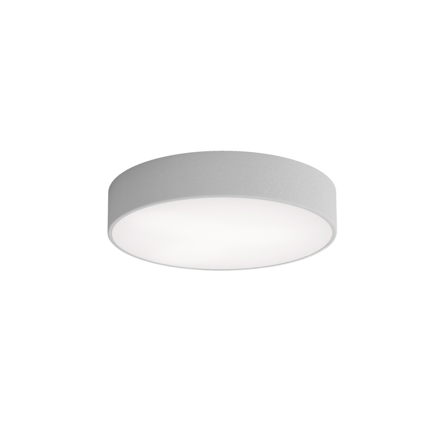 Badkamerplafondlamp CLEO met sensor, 3xE27/24W/230V, Ø 40 cm, grijs, IP54