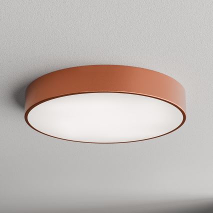 Plafondlamp voor badkamer met sensor CLEO 4xE27/24W/230V pr. 50 cm IP54 koperen