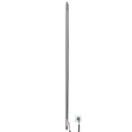 Badkamerradiator RAY 25W/230V 110x30 cm IP44 roestvrij staal / glanzend chroom