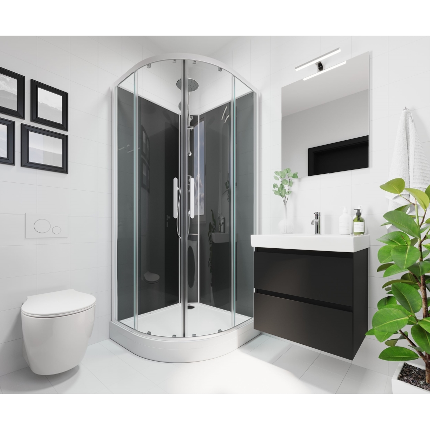 Badkamerspiegel NORDBORG 80x75 cm