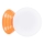 Badkamerwandlamp ZORI 1xG9/8W/230V IP44 oranje