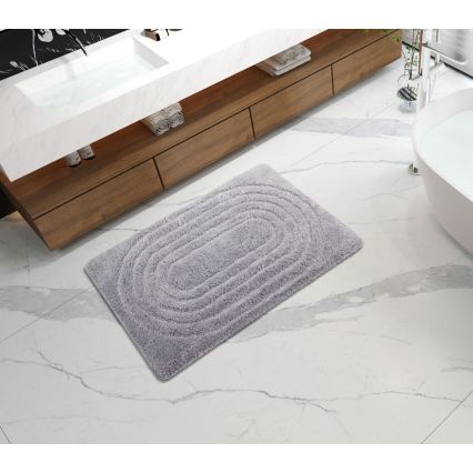 Badmat CARMEN 50x80 cm grijs
