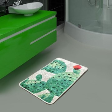 Badmat GREEN 40x60 cm groen