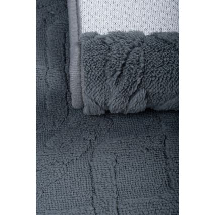 Badmat NEW STYLE 3D 60x90 cm grijs