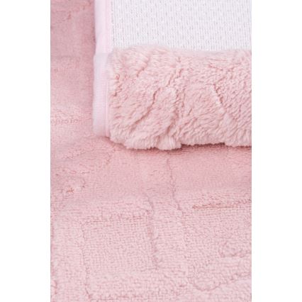 Badmat NEW STYLE 3D 60x90 cm roze