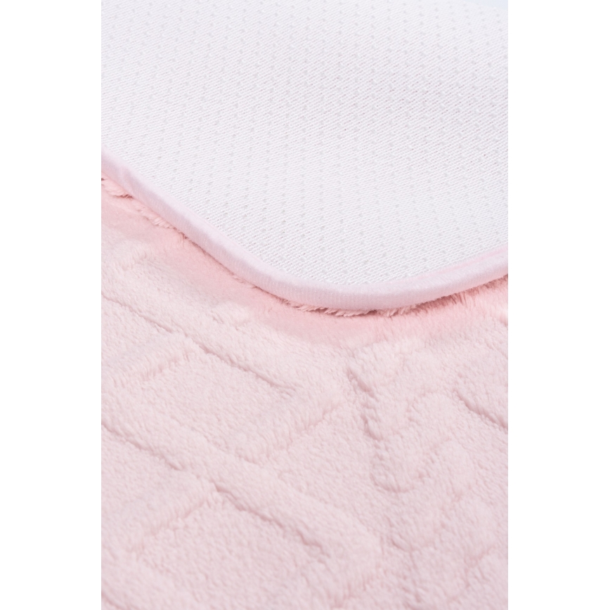 Badmat NEW STYLE 3D 60x90 cm roze