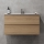 Badmeubel met wastafel KENWOOD 91x50x45 cm eiken