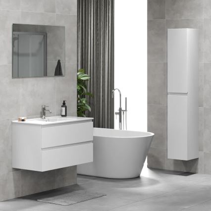 Badmeubel met wastafel KENWOOD 91x50x47 cm wit