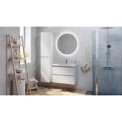 Badmeubel met wastafel LYKE 80 cm wit
