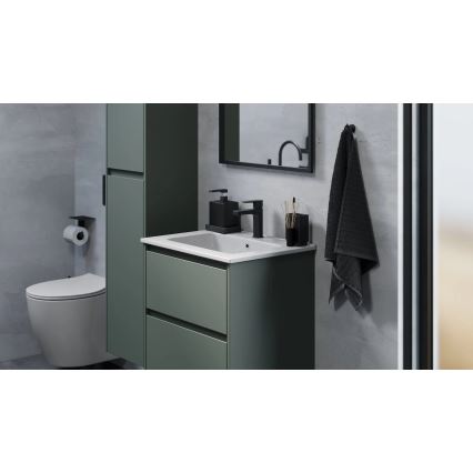 Badmeubel met wastafel MOLDE 60x55x46 cm groen