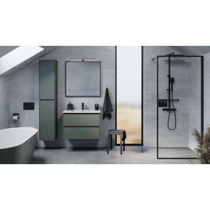 Badmeubel met wastafel MOLDE 80x55x46 cm groen