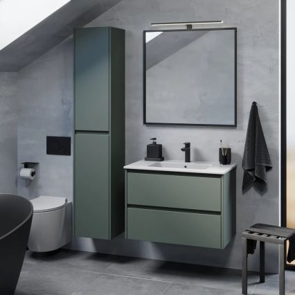 Badmeubel met wastafel MOLDE 80x55x46 cm groen