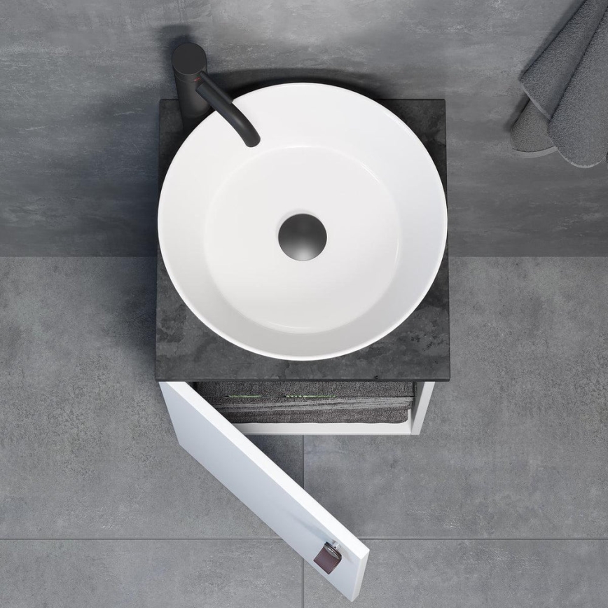 Badmeubel met wastafel TAARNHOLM wit