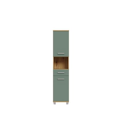Badmeubel VENOM groen/artisan eik